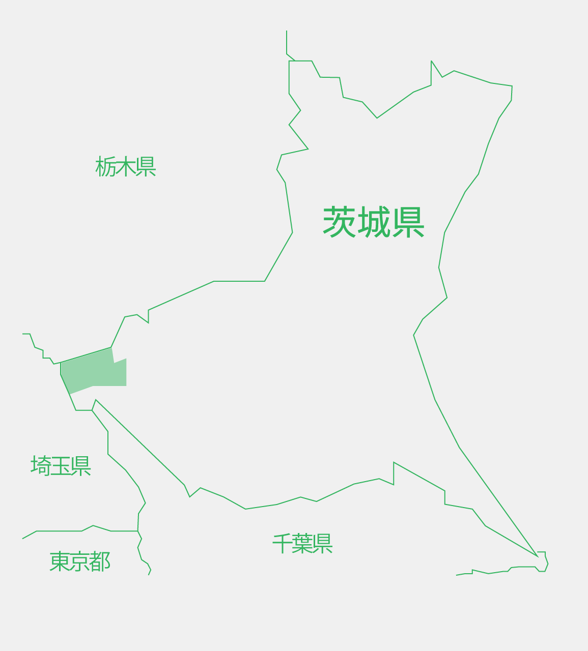 古河市の地図